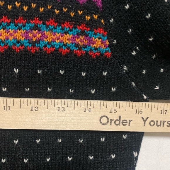 Vintage The Italian Mob Nordic Sweater-pullover Size Medium - Picture 7 of 11